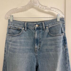 Madewell 90s Straight Blue Jeans Distressed 29 Classic Spring Retro